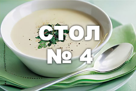 Диета стол №4